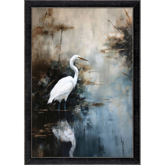 Egret In Lake