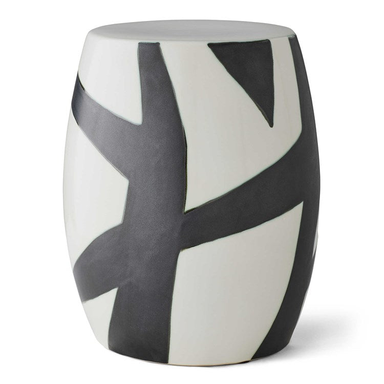 Monochramtic Garden Stool