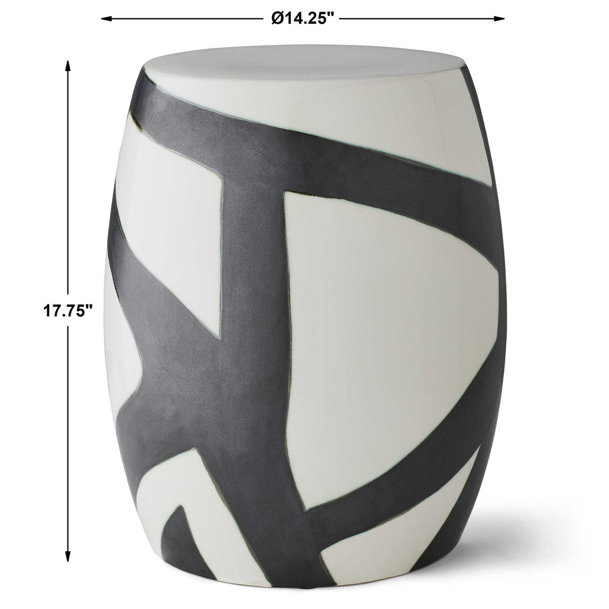 Monochramtic Garden Stool