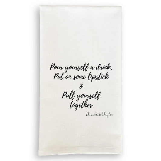 Pull Yourself Together Kitchen Towel