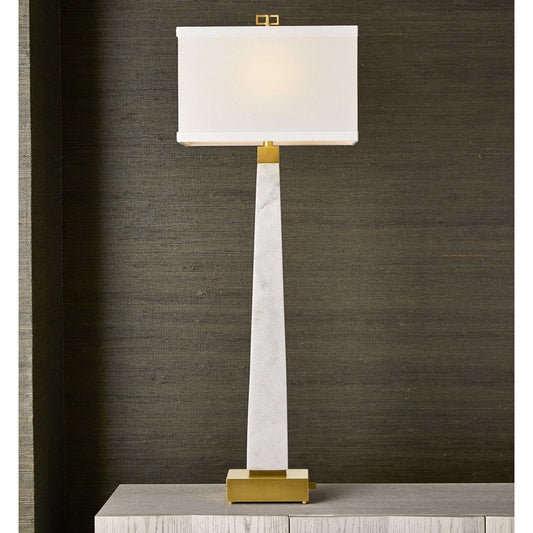 Chic Marble Buffet Lamp