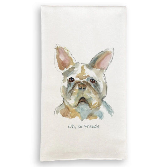 Frenchie Hand Towel